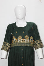 Load image into Gallery viewer, Rayon frock style kurti
