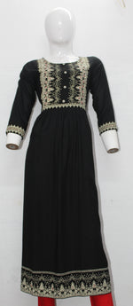 Load image into Gallery viewer, Rayon frock kurti
